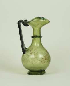 53R Green tre-foil mouth pitcher 4th Century