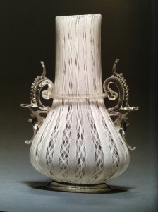 107E Venetian Filigrana Vase 17th Century